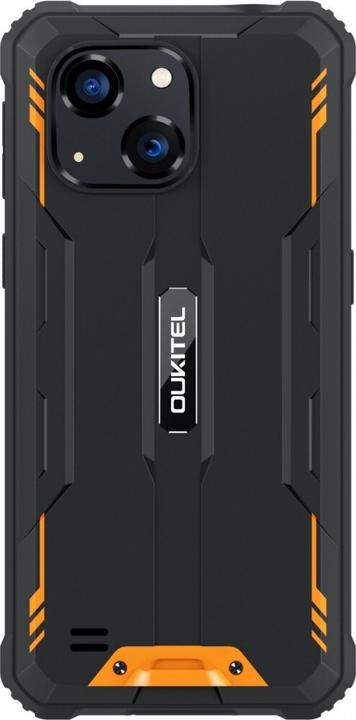 Immagine prodotto Oukitel G2 6' 4/64 DS Smartphone. 6300 mAh (orange) ohne Ladegerät (64 GB, Nero, Arancia, 5.98", Doppia SIM Ibrida, 13 Mpx, 4G)