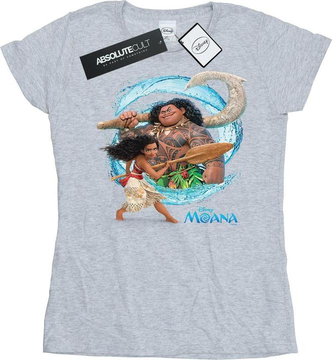 Disney Moana And Maui Wave TShirt (S)
