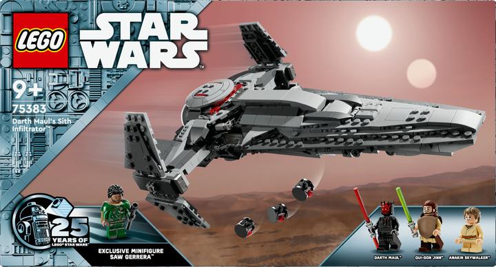 Actual product image LEGO Darth Mauls Sith Infiltrator (75383, LEGO Star Wars)