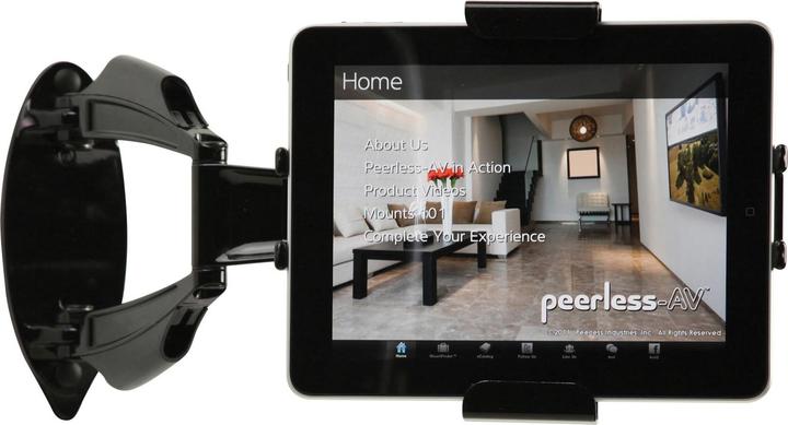 Image du produit Peerless Support mural SA730P Charge maximale 11kg VESA 75,100 inclinable +35G/-35G pivotant +90G/-90G (Mur, 29", 11 kg)