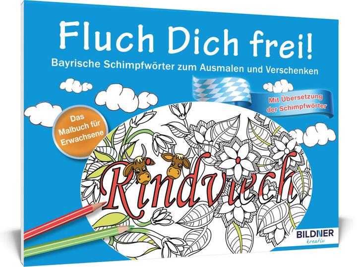 Produktbild Das Malbuch für Erwachsene: Fluch Dich frei