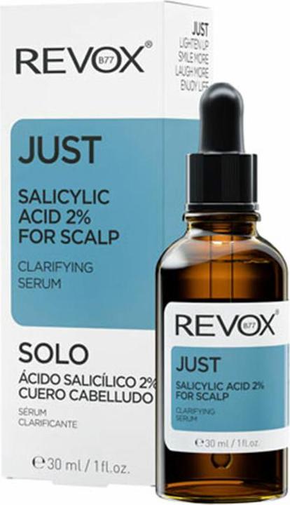 Immagine prodotto Revox JUST acido salicilico 2% per il cuoio capelluto 30ml (30 ml)