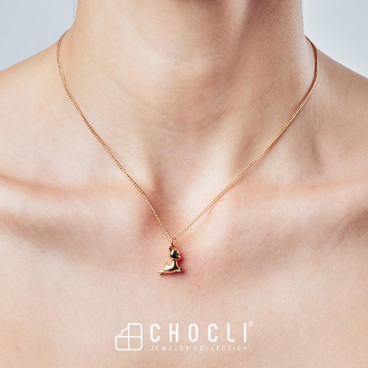 Produktbild MTM Fallow Deer Necklace (Messing, 18k Gold, 43 cm)