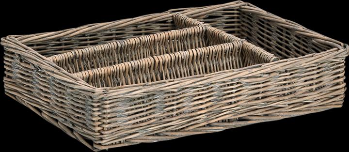 Actual product image Zeller Present Cutlery basket, wicker
