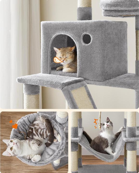 Image du produit Feandrea Cat Spa (206 cm, Gris)