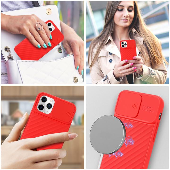 Actual product image Cadorabo TPU cover with camera protection (Apple iPhone 11 Pro Max)