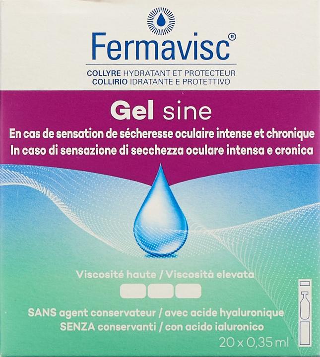 Image du produit OmniVision Fermavisc Gel Sine (7 ml, Gel Fermavisc sine Gtt Opht)
