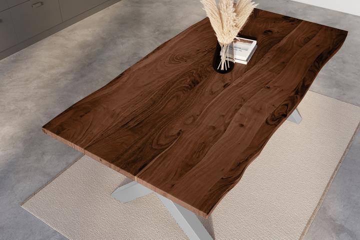 Actual product image SAM NICK Baumkante massiv Akazie (220 x 100 x 77 cm)
