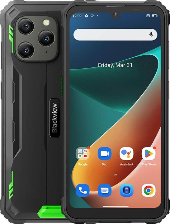 Blackview BV5300 Pro (64 GB, Grün, Schwarz, 6.10", Dual SIM, 13 Mpx, 4G)