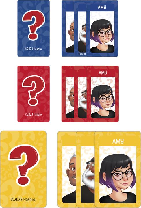 Actual product image Hasbro Gaming Who is it? Compact (German)
