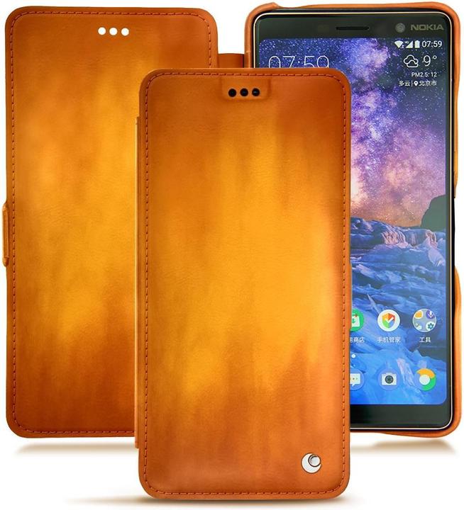 Actual product image Noreve Leather case horizontal (Nokia 7 Plus)
