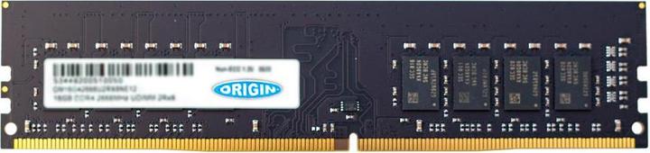Immagine prodotto Origin Storage 16GB DDR4 2666MHZ UDIMM 2RX8 CL19 ECC 1.2V (2666 MHz, DDR4-RAM, U-DIMM)