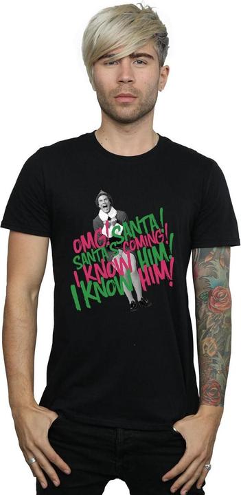 Produktbild Elf Santa's Coming TShirt (M)