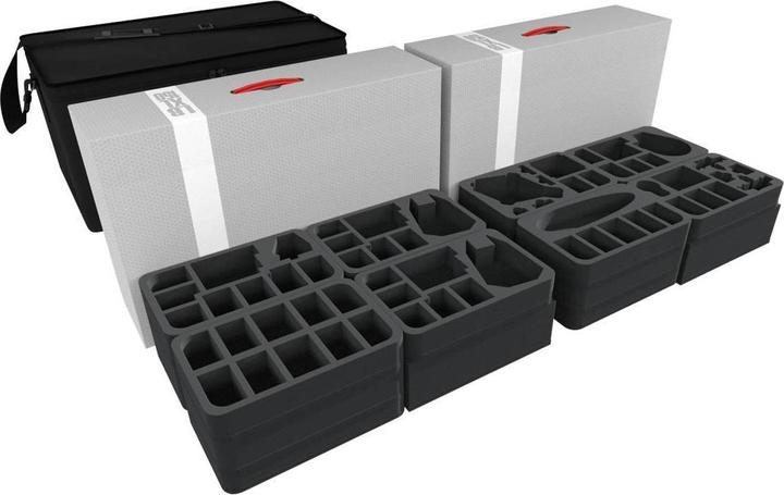 Produktbild Feldherr TRA07 - Transporter mit 2 XL Lagerboxen für Star Wars X-Wing Imperium und Rebellen (Schaumstoff)