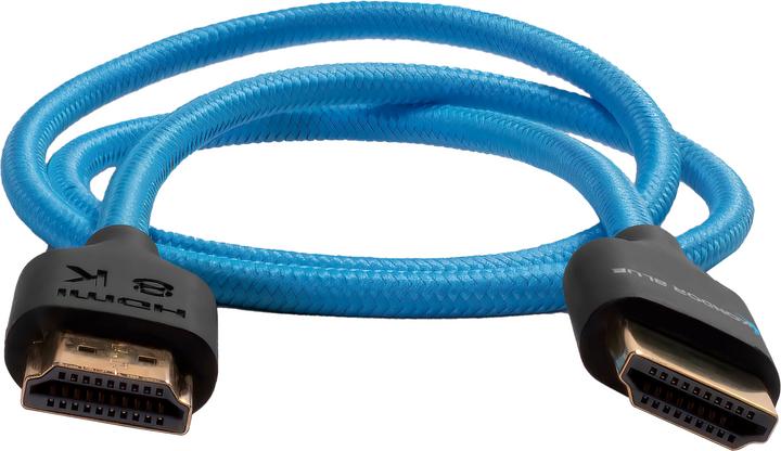 Produktbild Kondor Blue 2 FT 4K HDMI 2.0 BRAIDED BLUE CABLE ()(2 Feet) (0.60 m, HDMI)