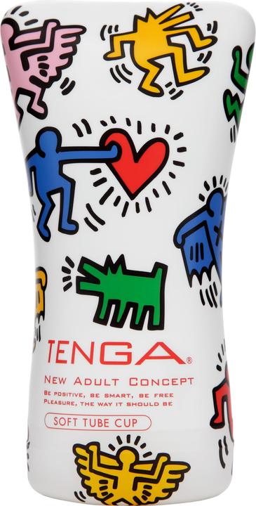 Productafbeelding Tenga Keith Haring Soft Case Cup 2, TPE Masturbator
