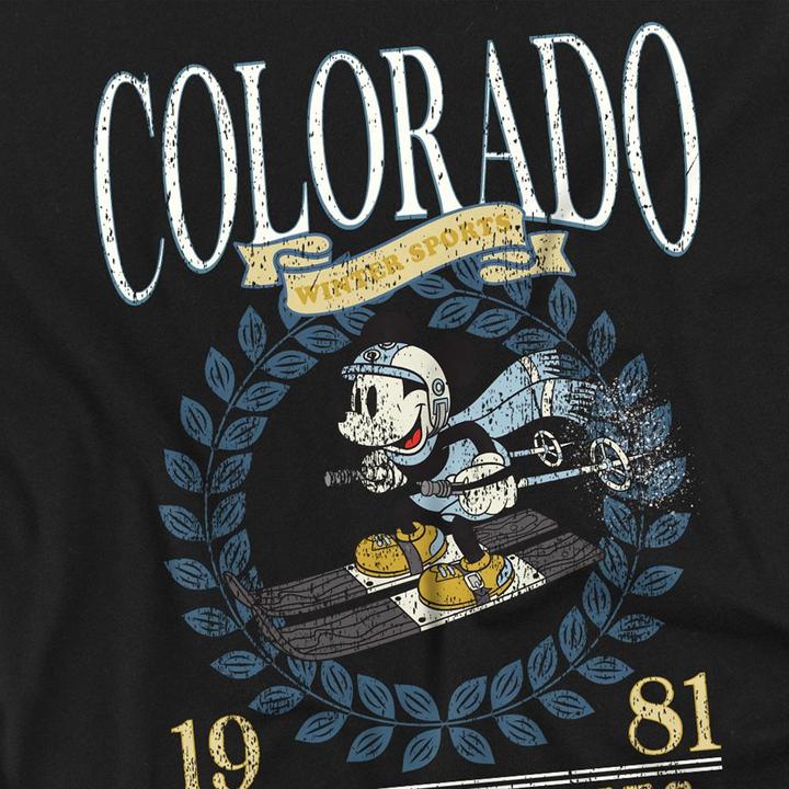 Immagine prodotto Disney Colorado Ski Maglietta Topolino Adulto Unisex (XL)