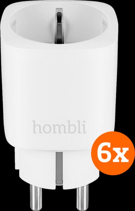 Hombli EU Smart Socket White 6-pack