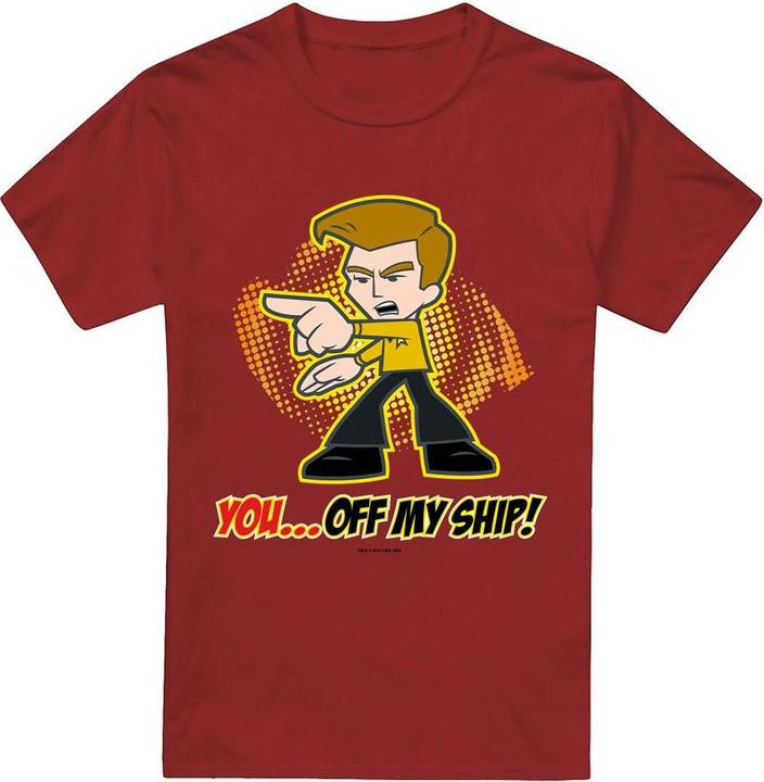 Star Trek Quogs Off My Ship TShirt