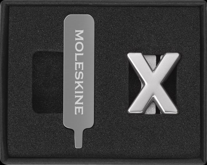 Image du produit Moleskine Pin's lettre X argent (Non contraignant)
