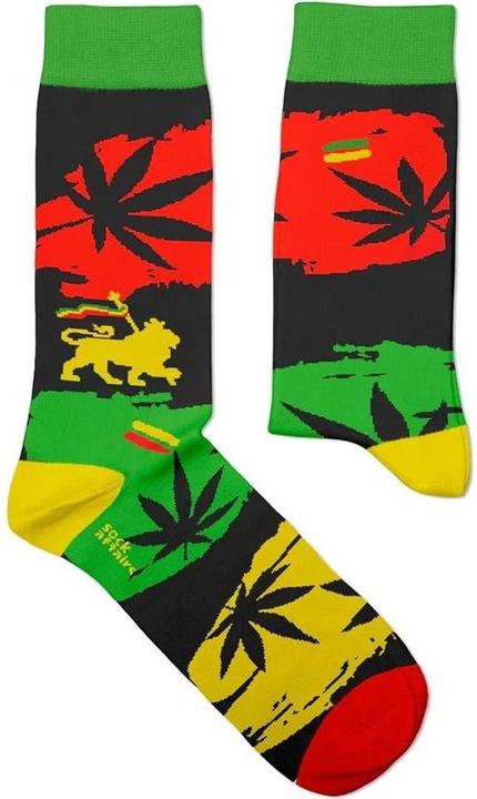 Actual product image Bob Marley Unisex Adult Rebel Reggae Socks (40.5 - 45.5)