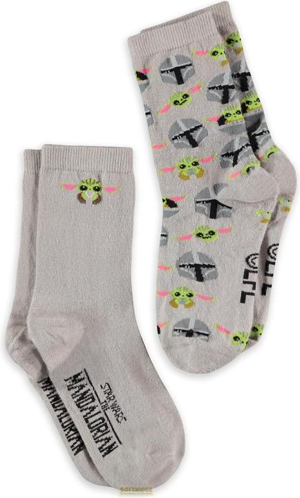 Actual product image The Mandalorian Crew Kids Socks (2Pack) (pack of 2, 35, 38)