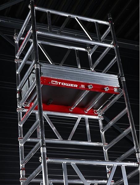 Immagine prodotto Altrex Torre mobile da ponteggio a montaggio rapido MiTOWER (Scaletta multiuso, 120 cm)