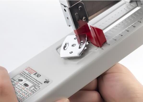 Actual product image Novus B50 Block stapler grey (140 Sheets)