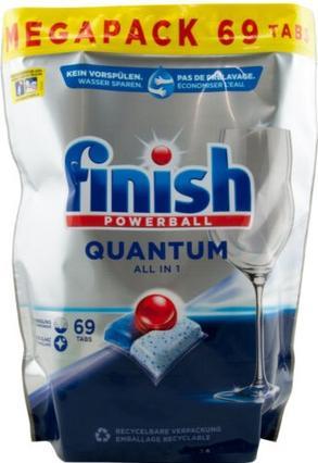 Immagine prodotto Finish Quantum All in 1 (Cappellotti, Convito, 69 Cicli di lavaggio)