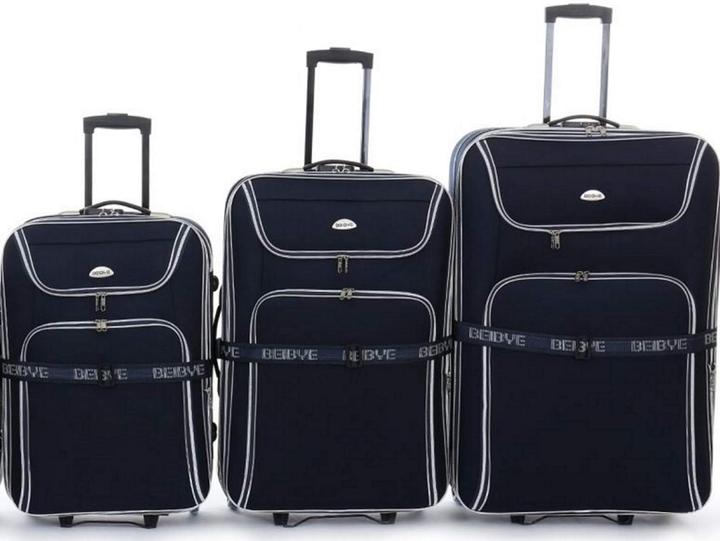 Koffer-Experte Reisekoffer Set (100 l, M (50 - 90l), L (90 - 115l), XL (ab 115l))