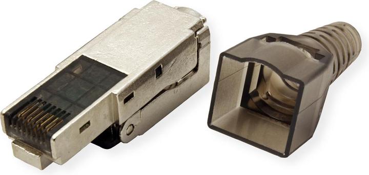 Actual product image Value Field-attachable RJ-45 plug Cat.6 (Class E), STP