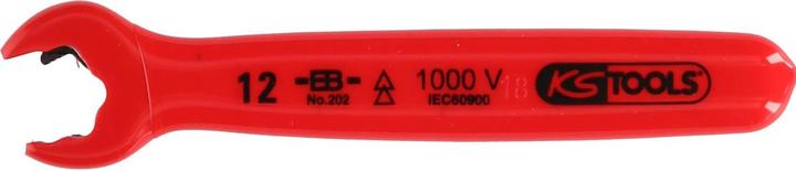 Immagine prodotto KS Tools Chiave a cricchetto con isolamento protettivo, posizione della forcella 15°, 11 mm (11 mm)