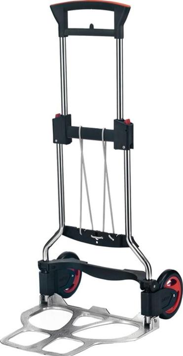 Produktbild HP Autozubehör Transportkarren klappbar Edelstahl Aluminium Höhe 1130 mm Schaufellänge 410 mm Schaufelbreite 490 mm (125 kg)