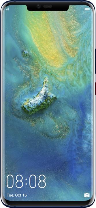 Image du produit Huawei Mate 20 Pro (128 Go, Midnight Blue, 6.39", Double SIM hybride, 40 Mpx, 4G)