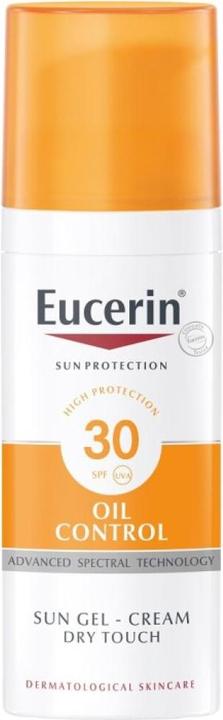 Immagine prodotto Eucerin Sun Oil Control Sun Gel Dry Touch 50ml Trattamento solare viso Spf30 (Gel solare, SPF 30, 50 ml, 96 g)