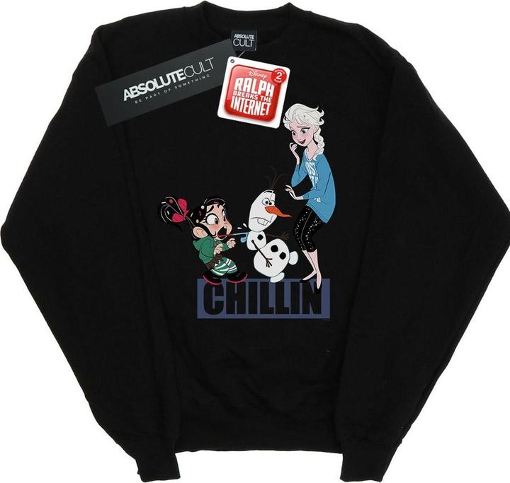 Immagine prodotto Disney Wreck It Ralph Elsa And Vanellope Felpa Donna (XL)