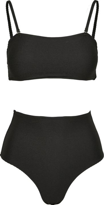 Urban Classics Ladies High Waist Bandeau Bikini - 8578 (XS)