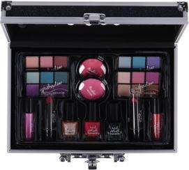 Produktbild Treffina Casuelle Alu Case Schwarz Glitter