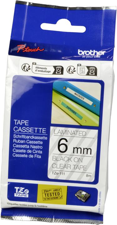 Immagine prodotto Brother Tze-111 (0.60 cm, Trasparente)
