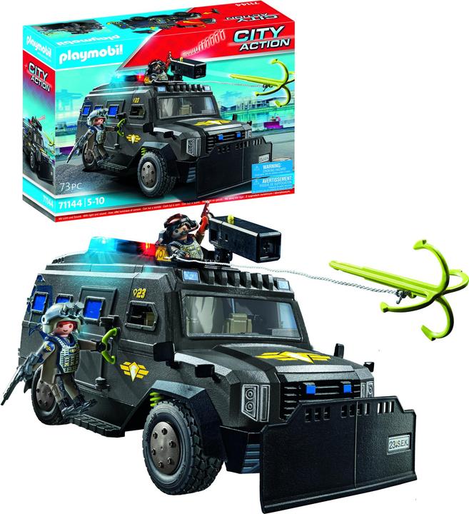 Actual product image Playmobil SWAT all-terrain vehicle (71144, Playmobil City Action)