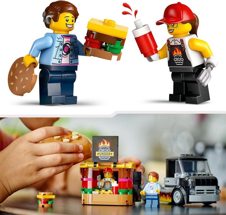 Actual product image LEGO Burger Truck (60404, LEGO City)