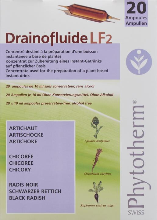Produktbild Drainofluid Drainofluide Ampullen Leber (20 Stück, Ampulle, 358 g)