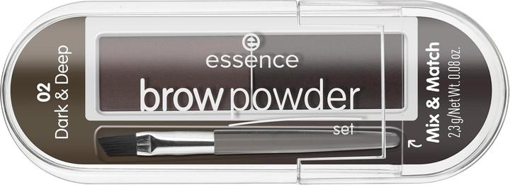 essence brow powder set (Dark & Deep)