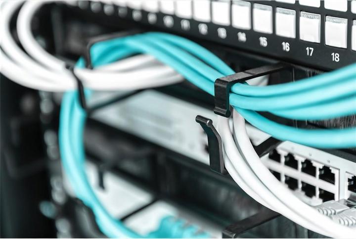 Actual product image Digitus Cable jumper panel for 483mm cabinets