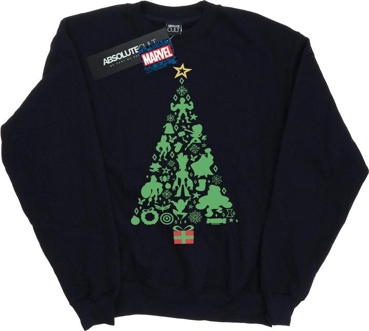 Produktbild Avengers Christmas Tree Sweatshirt (XXL)