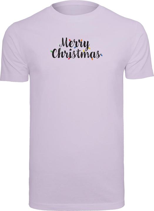 Merchcode Merry Christmas Lights T-Shirt Round Neck - 111717 (L)