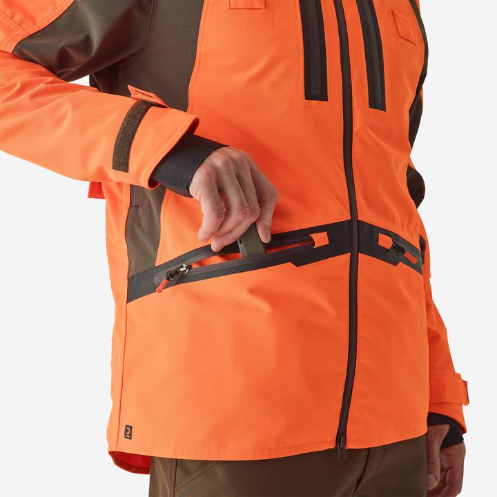 Produktbild Solognac Jagdjacke Regenjacke Renfort 900 orange (L)