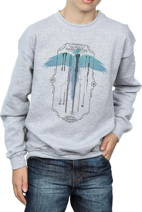 Actual product image Boys Garrick Ollivander The Wand Sweatshirt (152, 158)