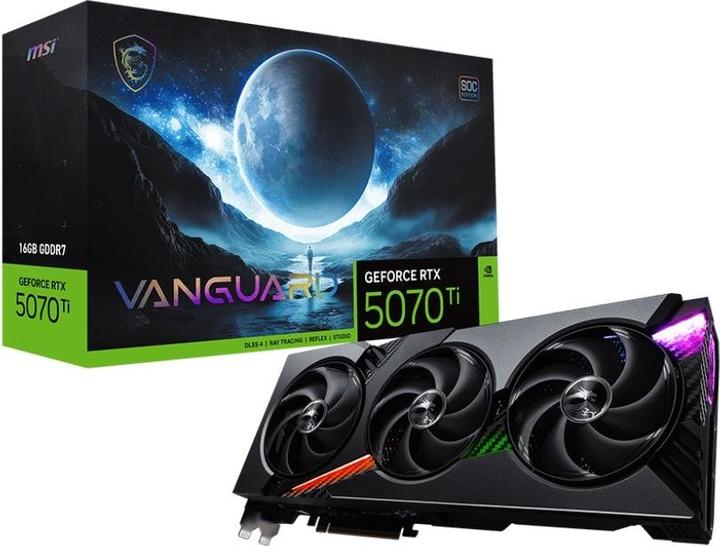 Produktbild MSI GeForce RTX 5070 Ti VANGUARD SOC (16 GB)
