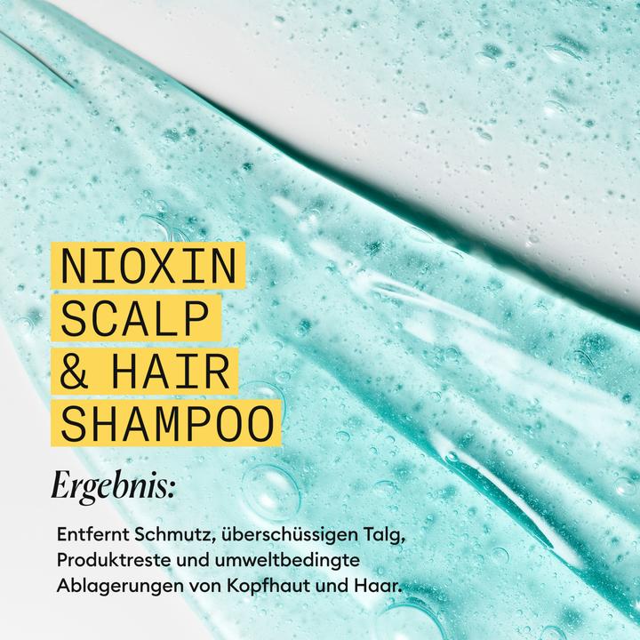 Produktbild Nioxin Scalp + Hair System 1 Shampoo (1000 ml, Flüssiges Shampoo)
